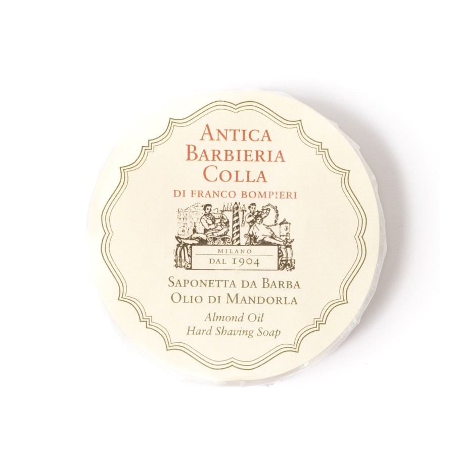 Grooming | Antica Barbieria Colla Almond Oil Hard Shaving Soap