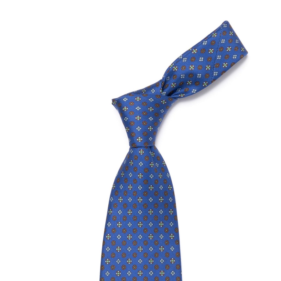 Ties | E. Marinella Mj Exclusive: Patterned Tie "Classico" Made Of Pure English Silk