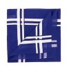 Taschentucher | Simonnot-Godard Ink Blue Handkerchief "Picasso" Made Of Pure Cotton