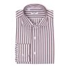 Shirts | Cesare Attolini Striped Shirt "Multipla Righe" In Fine Cotton Twill From Carlo Riva -