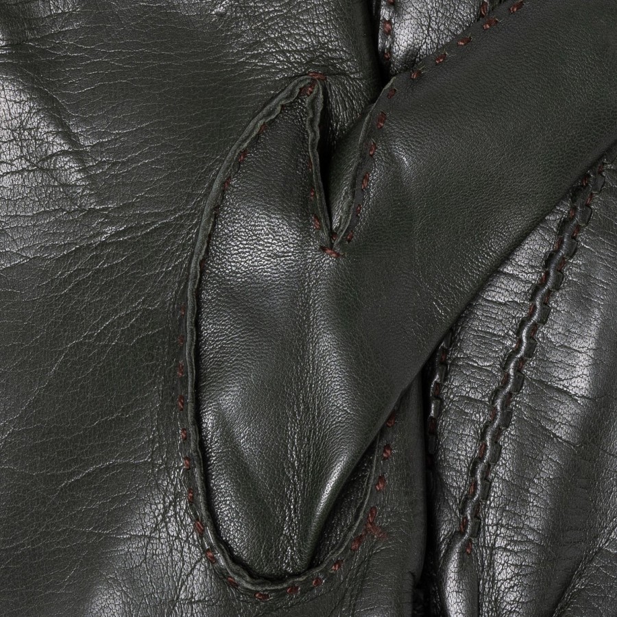 Gloves | Thomas Riemer Wien Glove "Belvedere" From Hair Sheep Leather With Cashmere Lining - Hand