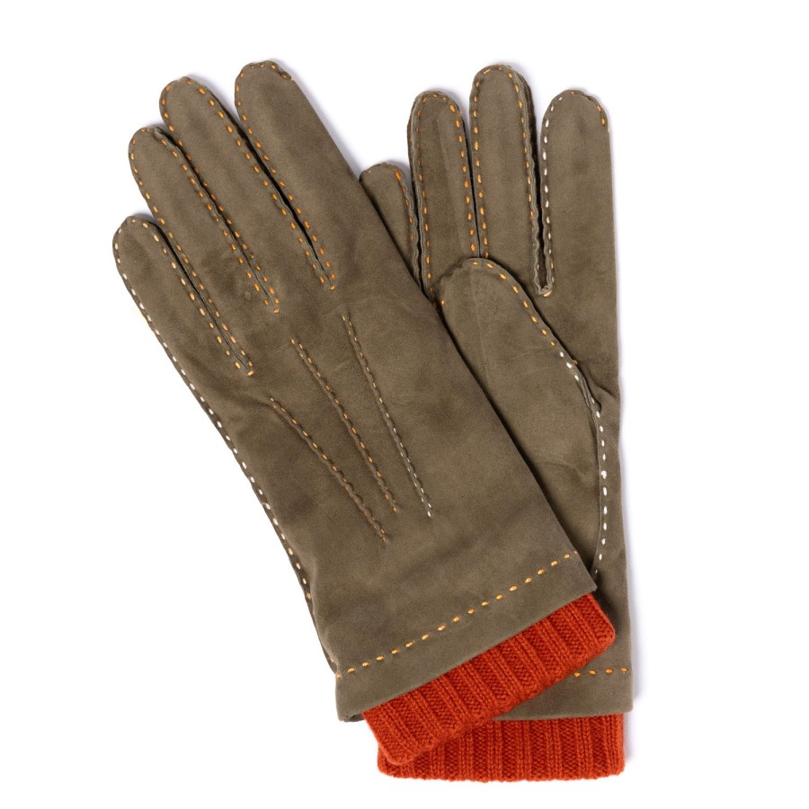 Gloves | Thomas Riemer Wien Glove "Bad Gastein" Made Of Goatskin With Cashmere Lining - Hand Sewn