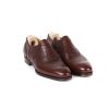 Mto | Saint Crispin's Fake-Brogue "Stretched Lazy Man" Aus Kastanienbraun Genarbtem Kalbsled