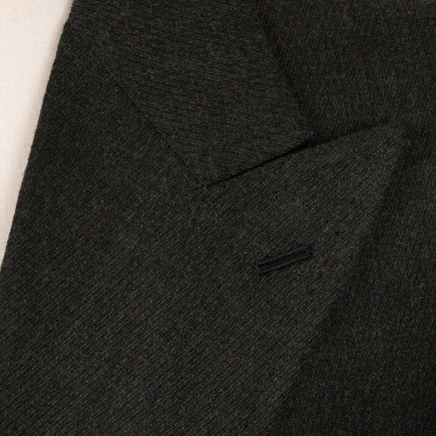 Suit & Jacket | Cesare Attolini Double-Breasted Suit "Nuovo Cavalleria" In Pure Wool - Pure Handmade