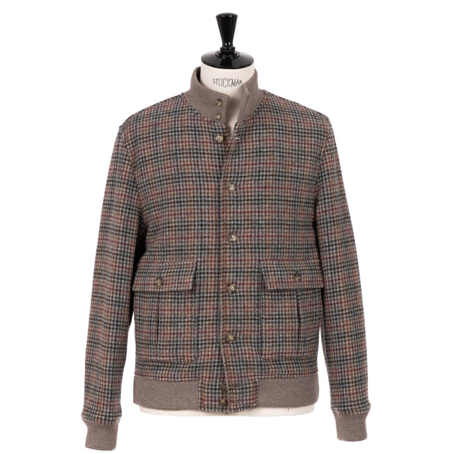 Jackets | Valstar Jacket "Shetland Valstarino" Made Of Pure Wool - Shetland Tweed