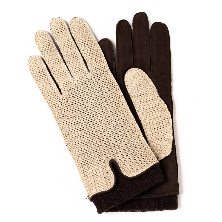 Gloves | Thomas Riemer Wien Gloves "Karlsbad Winter" Made Of Goatskin And Wool With Cashmere Linin