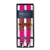 Braces | Albert Thurston Pink Elastic Braces "Infinity" With Clips