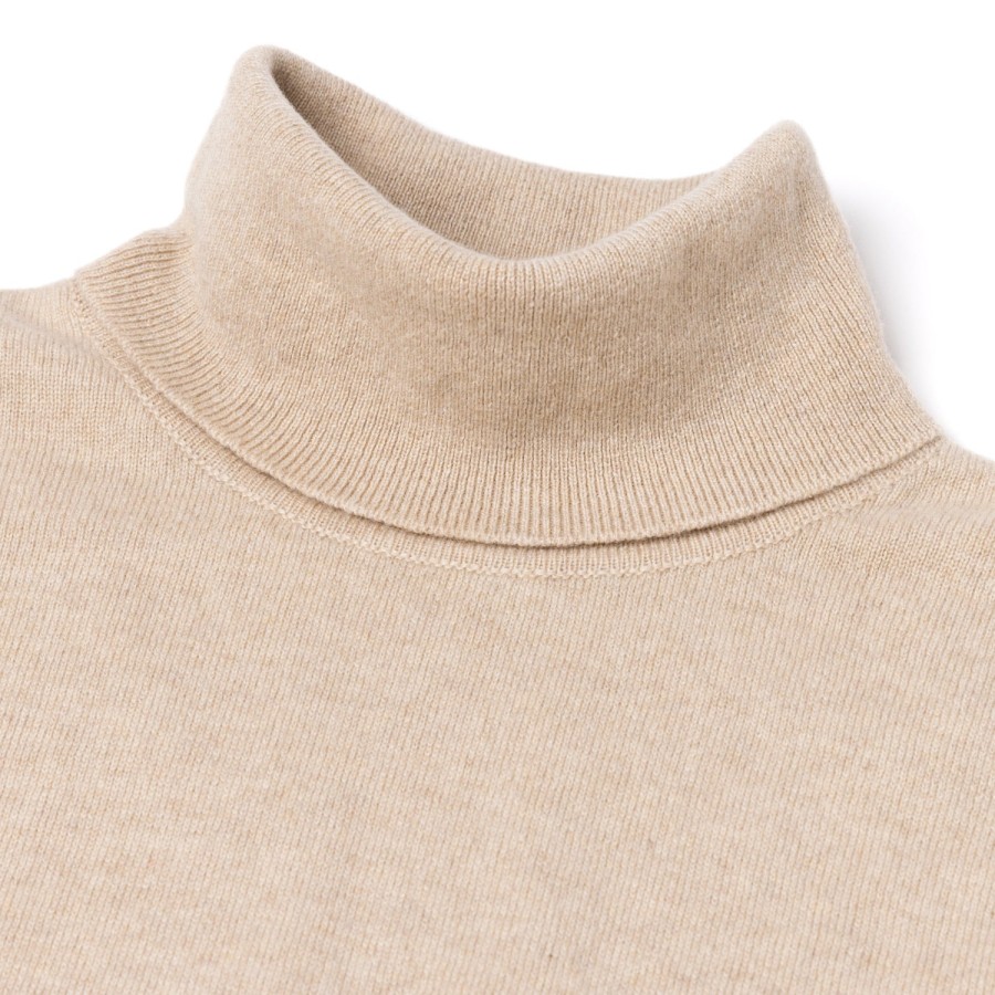 Knitwear | William Lockie Oxton Rollneck Sweater In Fine Scottish 1 Ply Cashmere