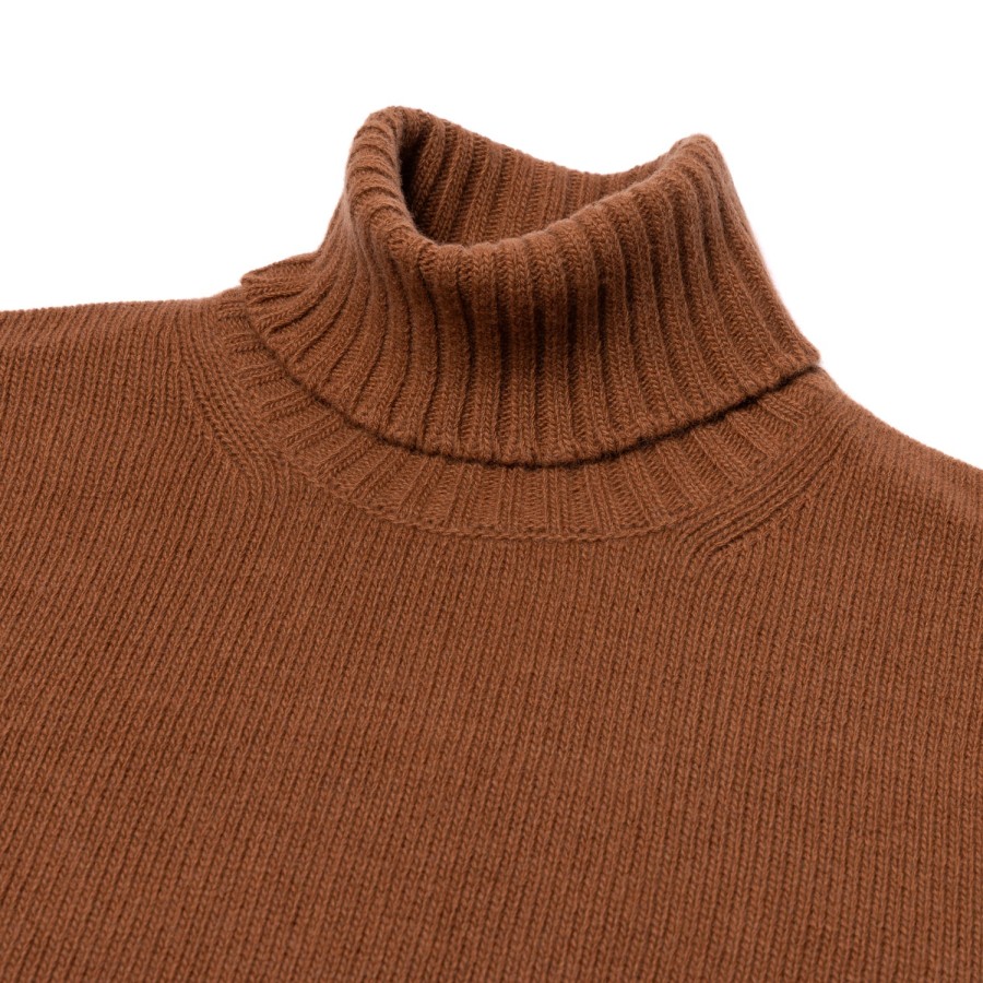 Knitwear | Brigatelli dal 1922 Merino Wool And Cashmere Turtleneck Sweater - 3 Ply Cashmere Blend