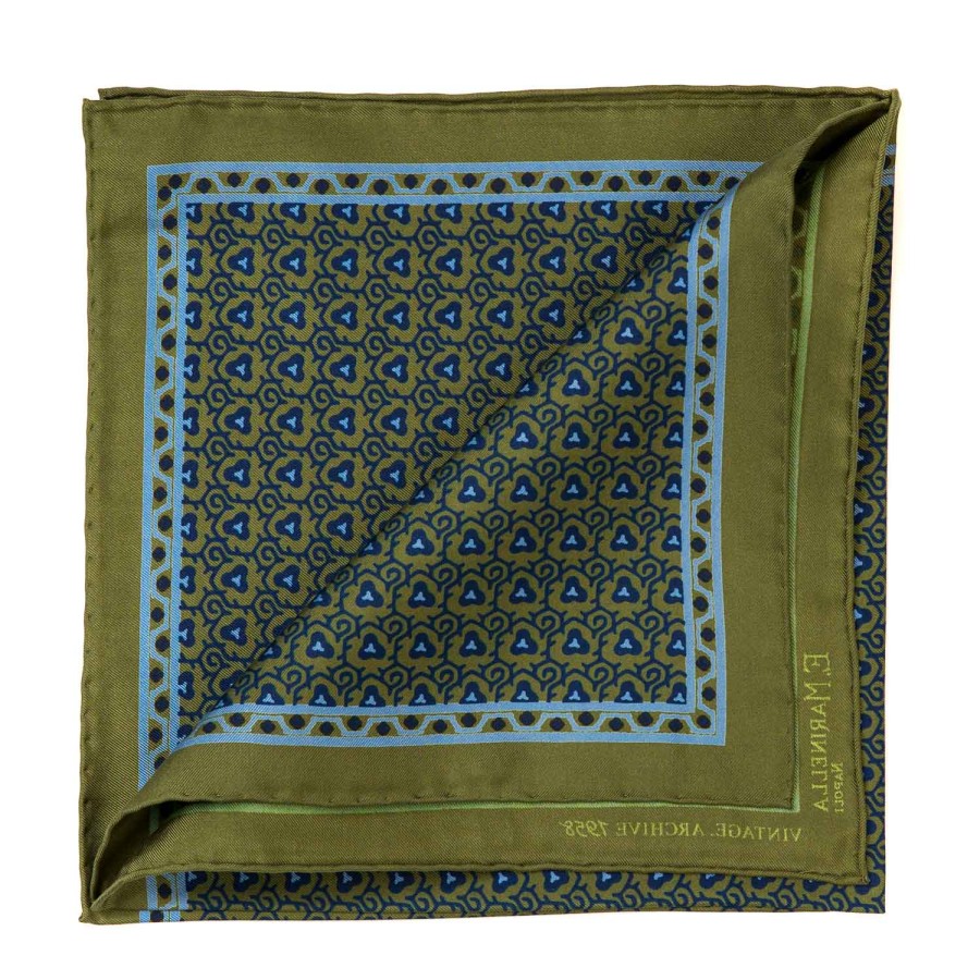 Handkerchiefs | E. Marinella Limited Edition - Pocket Square "Archive 1958"