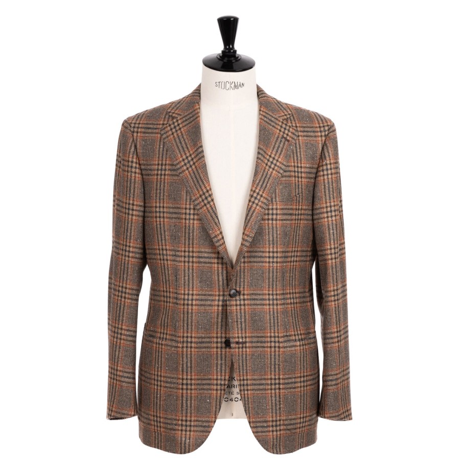 Suit & Jacket | Cesare Attolini Jacket "Terra Di Galles" Made Of Cashmere And Silk - Pure Handwork