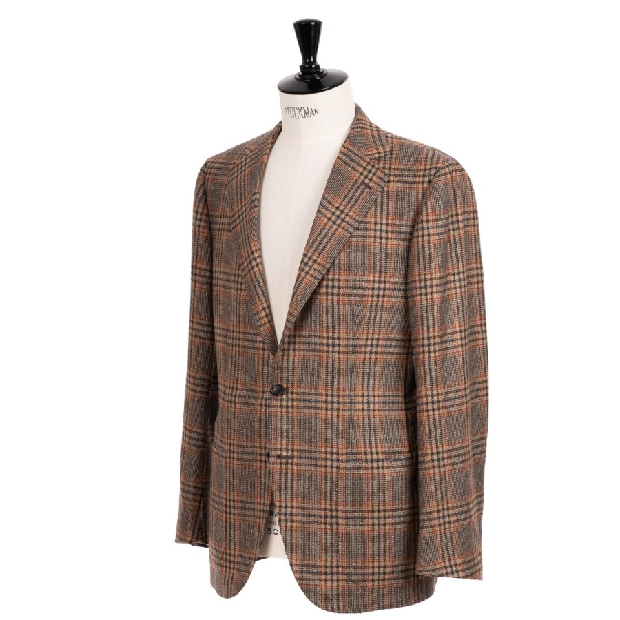 Suit & Jacket | Cesare Attolini Jacket "Terra Di Galles" Made Of Cashmere And Silk - Pure Handwork