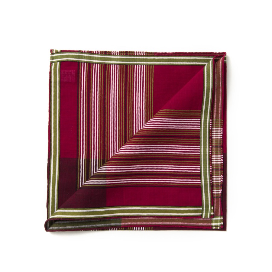 Taschentucher | Simonnot-Godard Limited Edition: Pure Cotton Handkerchief "Vintage Shetland 1960"