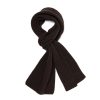 Scarfs | William Lockie Schal "Ribbed Scarf" Aus Reiner Lambswool - 3 Ply