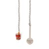 Cufflinks & Jewelry | Barbarulo Napoli Buttonhole Necklace "Negroni" In Sterling Silver - Handmade