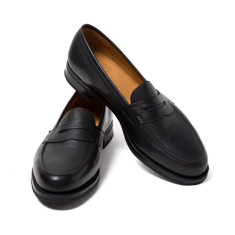 S | Edward Green Limited Edition: Duke Loafer "The Grain Winter-Windsor" In French Wax-