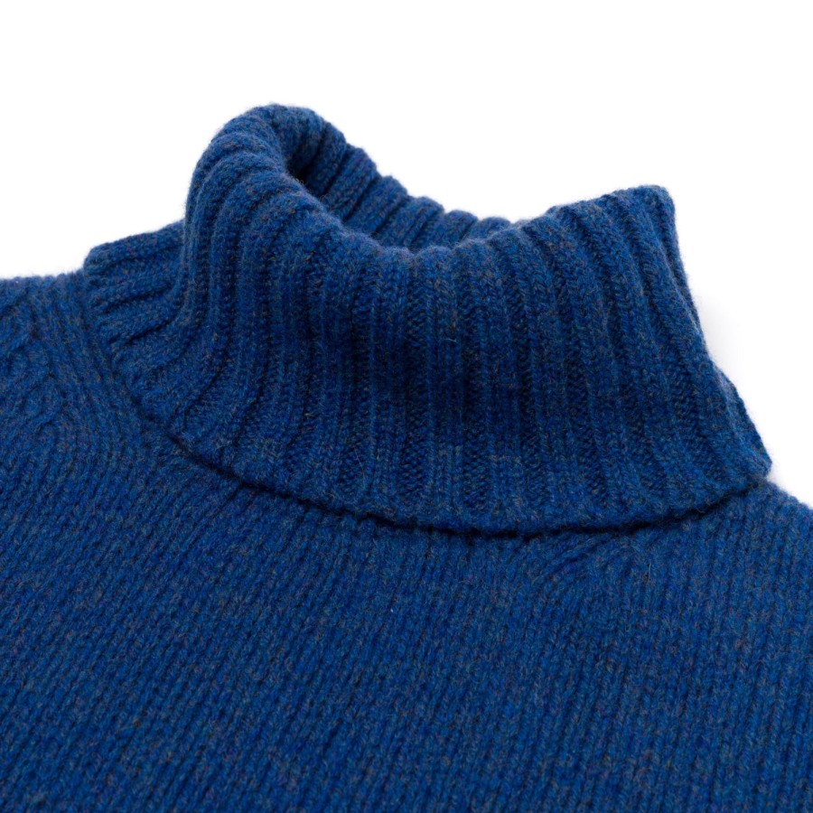 Knitwear | William Lockie Mj Exclusive: Turtleneck Sweater "Alain Rollneck" Made Of 4 Ply Geelon