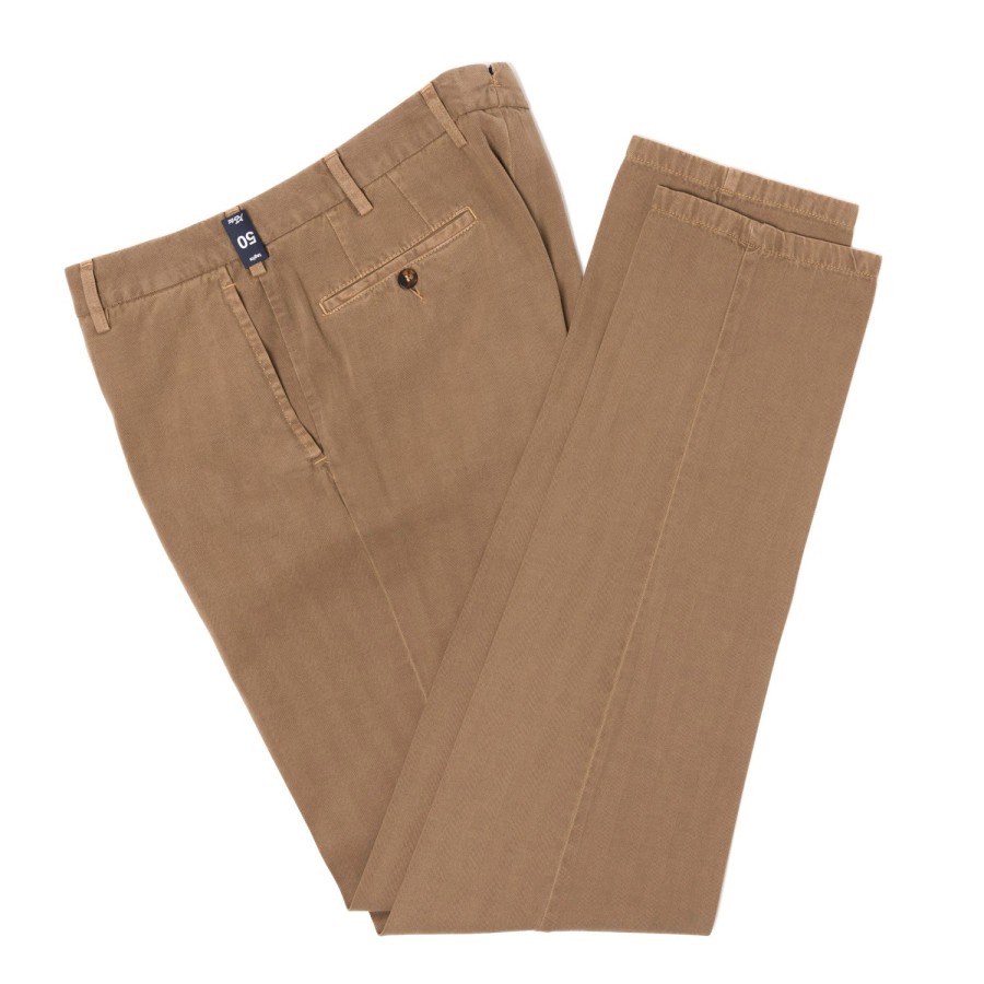 Trousers | Rota Sport Exclusively For Michael Jondral: Sand-Colored "Luxury Chino" Trousers